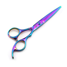 (6 Inch)FnLune Professional 6.0 Inch Hairdressing Scissors Hairdressing Scissors Thinning Scissors Flat