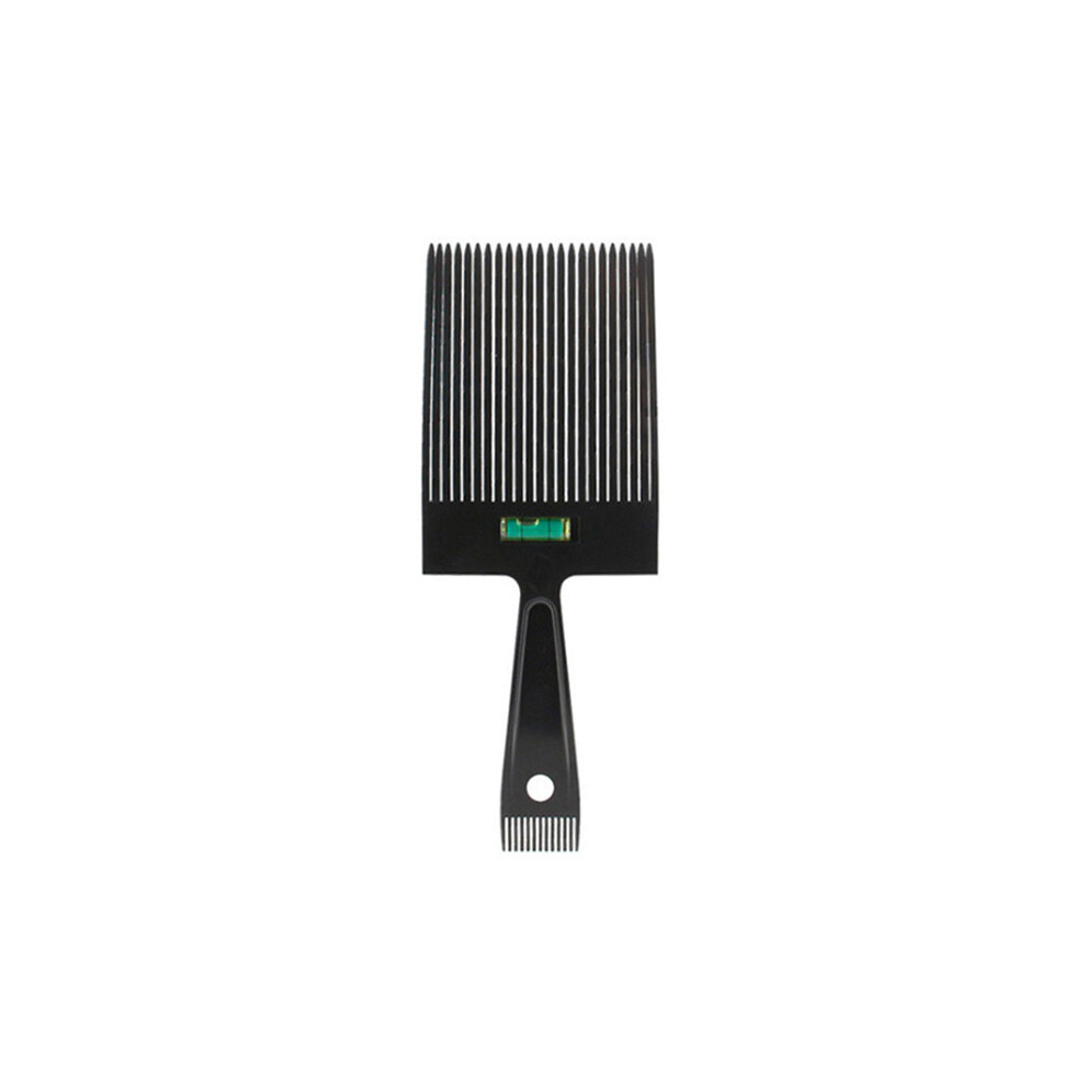 Black ( A) Men's Flat Top Guide Comb Haircut Clipper Comb Barber Hairdressing Tool Hair