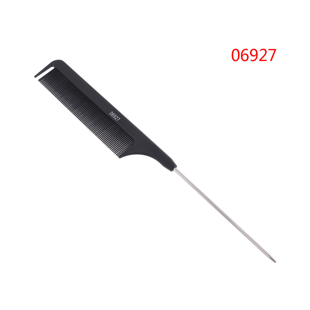 (Plastic) Black Fist Afro Metal Comb African Hair Pick Comb Salon Hairdressing Styling Tool