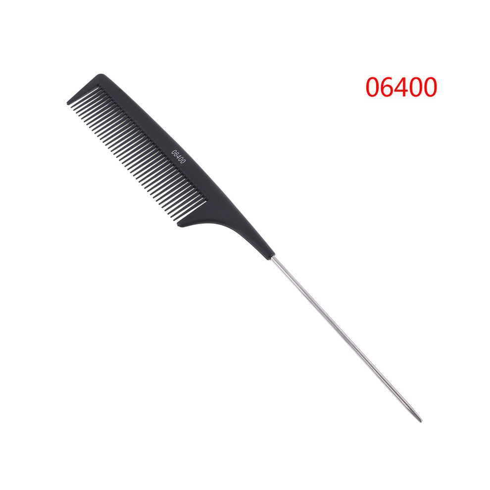 Black (Plastic) Fist Afro Metal Comb African Hair Pick Comb Salon Hairdressing Styling Tool