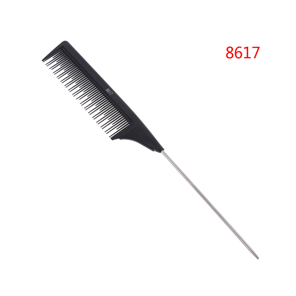 Black (Plastic) Fist Afro Metal Comb African Hair Pick Comb Salon Hairdressing Styling Tool