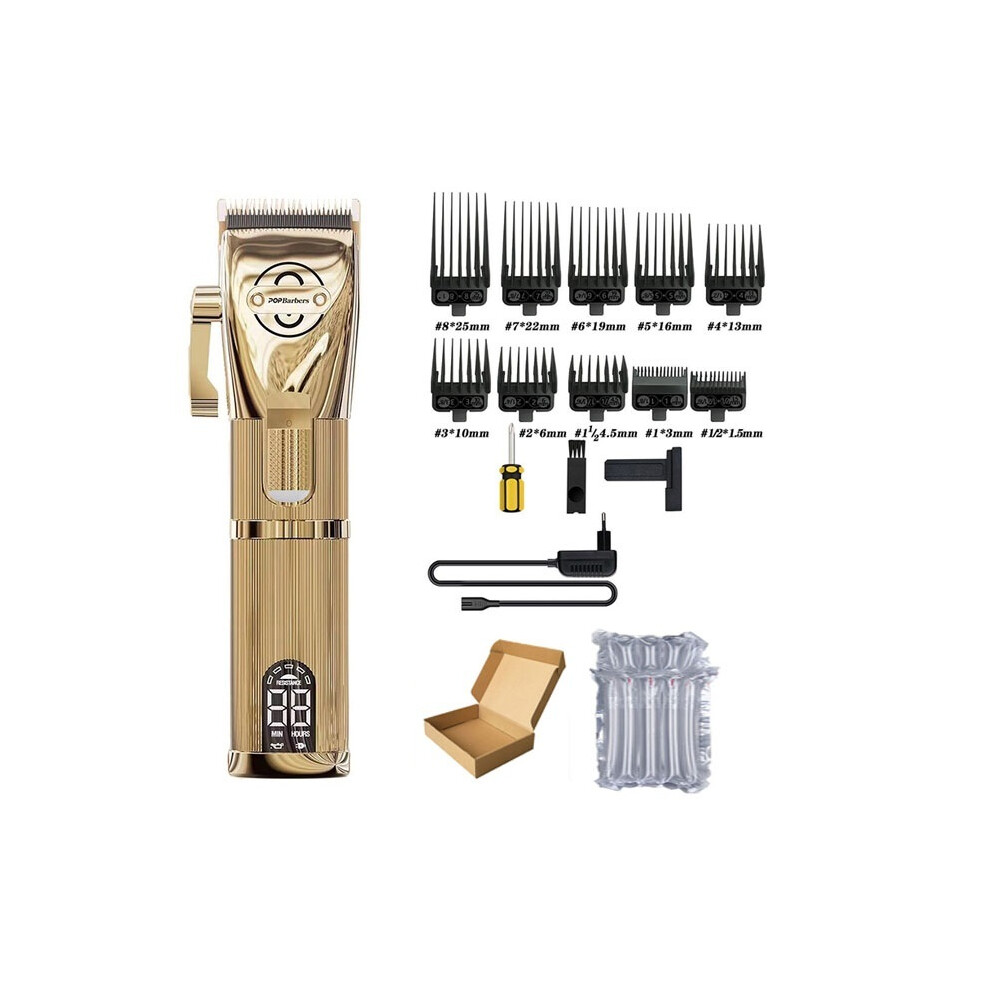 (EU PlugP800)Pop Barbers P800 P700 P600 Hair Clipper hair clipper for men Professional barber