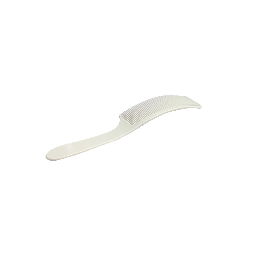 White (White)Professional Curved Shaver Hair Clipper Cutting Comb Barber Flat Top Comb