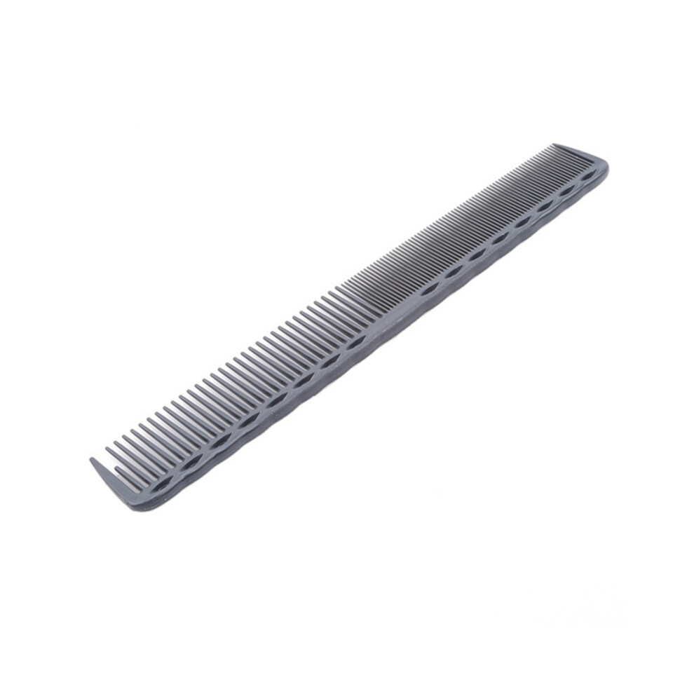 (Grey 2)1pc Haircut Barber Hair Salon Heat Resistant Antistatic Cutting Comb Charcoal Hair Styler