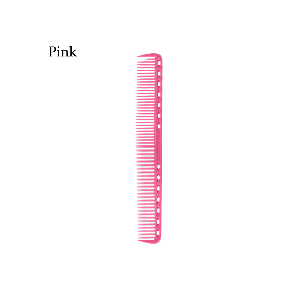 (Pink) 6 Colors Professional Hair Combs Barber Hair Salon Hair Cutting Brush Anti-Static