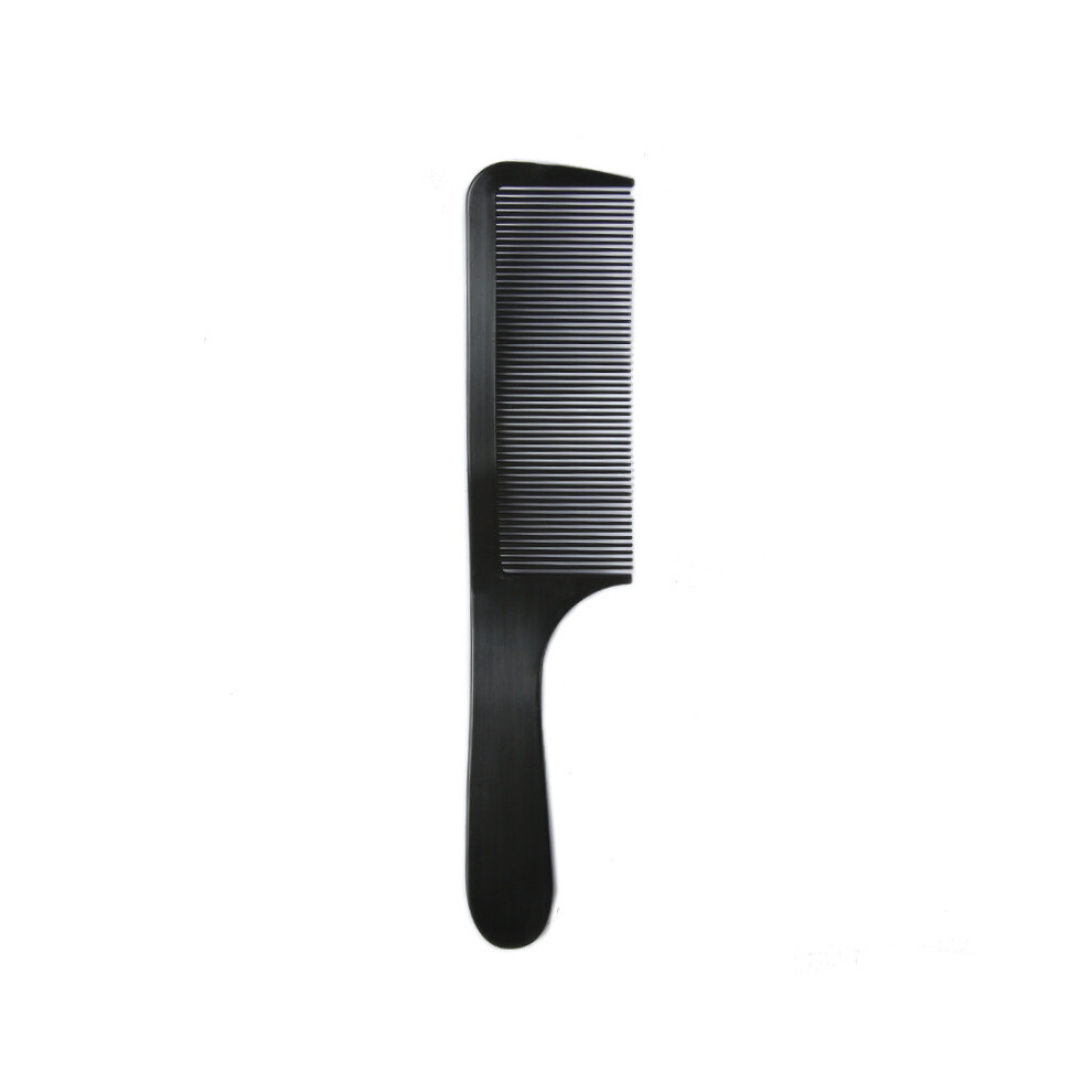 Black (Black) Curved Shaver Hair Clipper Cutting Comb Barber Flat Top Comb Antistatic