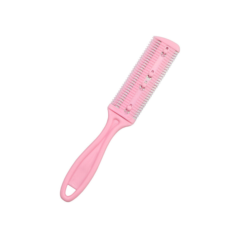 Unisex Pink (Pink)Durable Hair Cutting Clipper Razor Comb Comb Home Hairdresser Makeup Tools