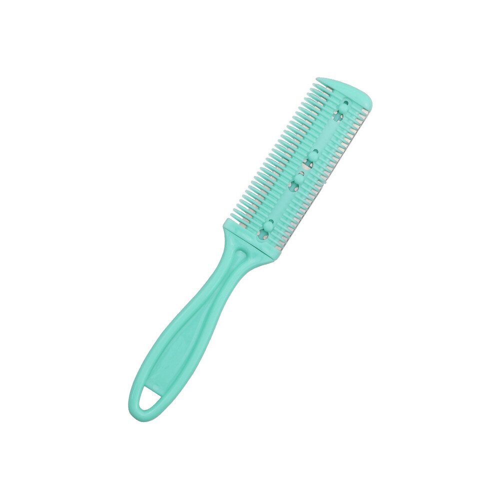 Blue (Blue)Durable Hair Cutting Clipper Razor Comb Comb Home Hairdresser Makeup Tools For Bangs