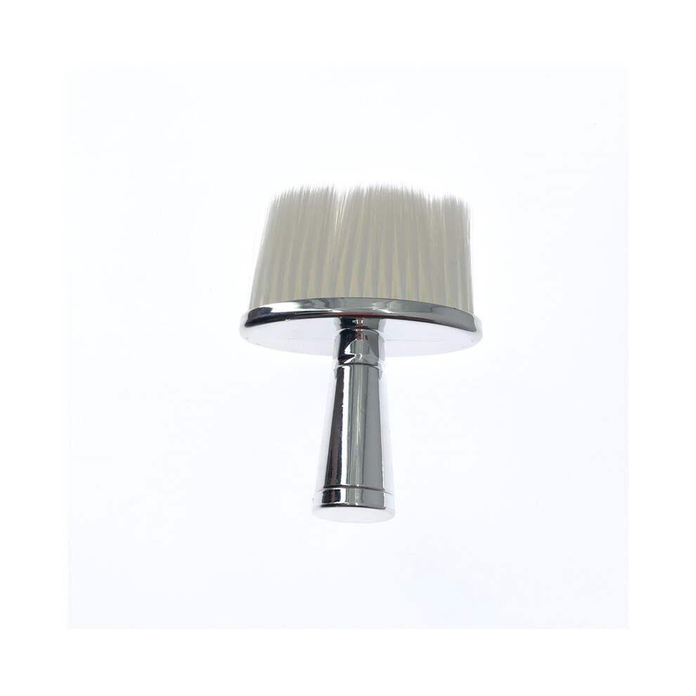 Silver (Silver) Soft Hair Brush Neck Face Brush Hair Salon Haircut Cleaning Brush For Barber Hair Salon