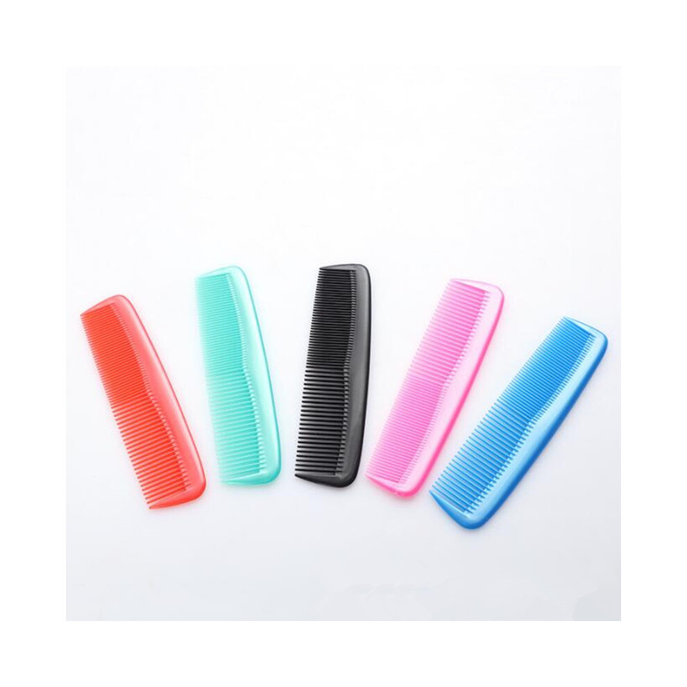 (3pcs black) 3pcs/lot Antistatic Hair Combs Mini Double Sided Hair Brush Pro Beard Comb Barber Hair