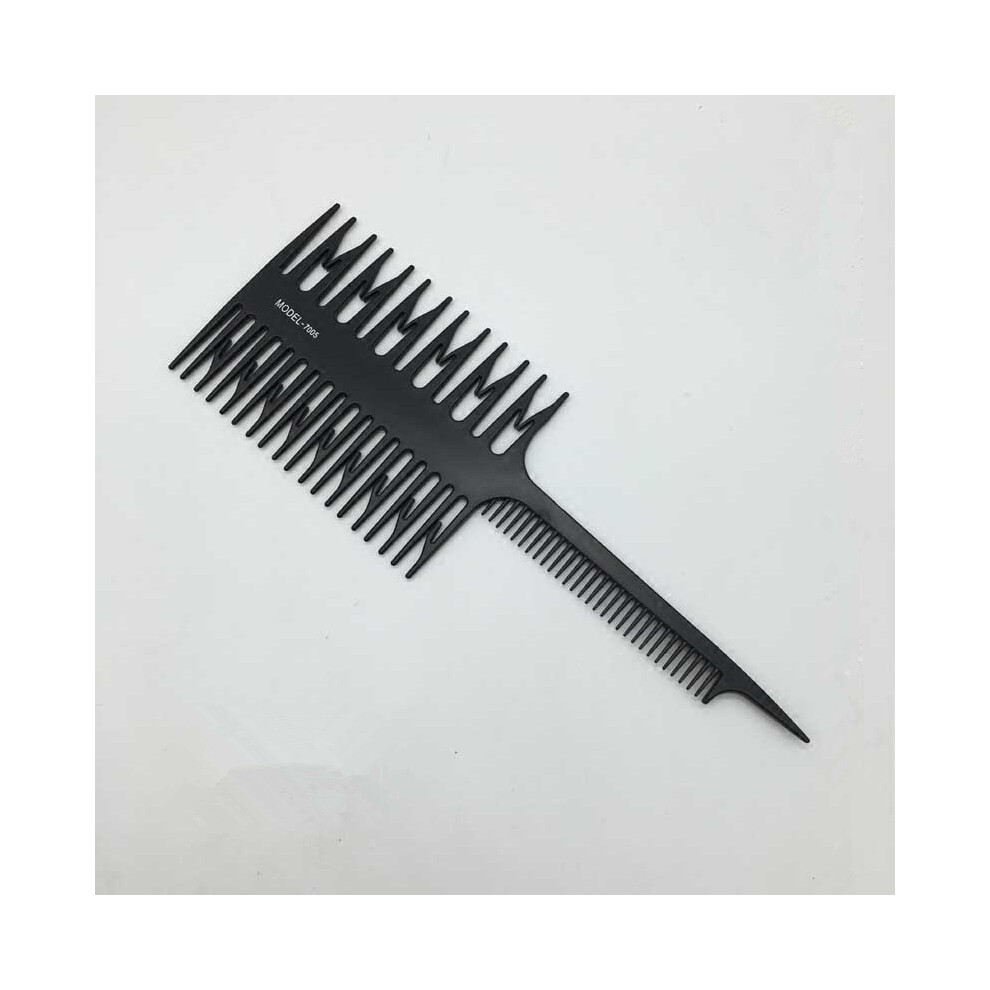 Black (Black) Hair Comb Hair Dye Highlight Hair Brush Herringbone Rat Tail Comb Professional Barber Comb