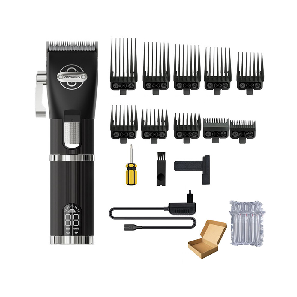 (EU PlugP800F)Pop Barbers P800 P700 P600 Hair Clipper hair clipper for men Professional barber