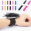 (k)Bracciale magnetico da polso per parrucchiere professionale Accessori per capelli Porta mollette 2