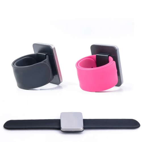 (k)Bracciale magnetico da polso per parrucchiere professionale Accessori per capelli Porta mollette 2