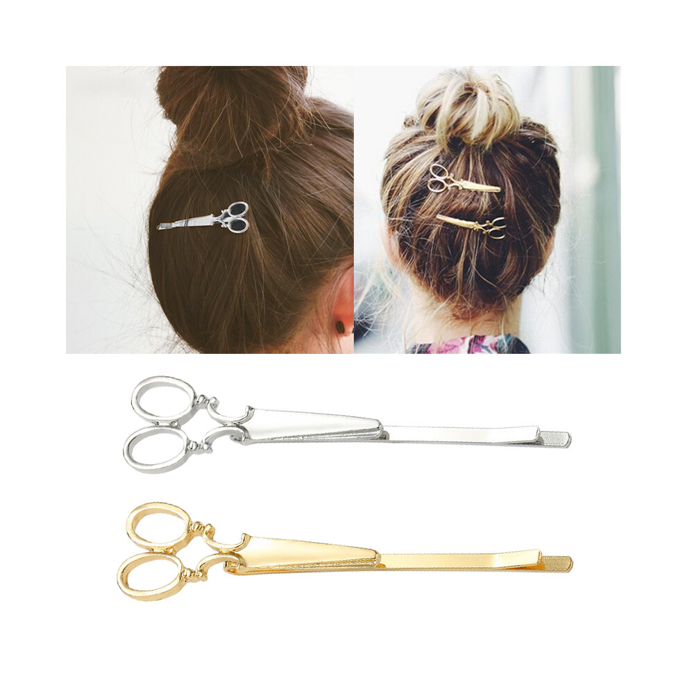 (2)Professional Salon Hair Clips Hair Styling Tools DIY Hair Salon Hairpins Barrettes Headwear