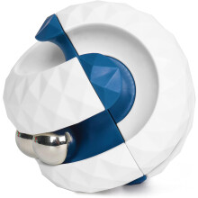 Rotating Cube Orbit Ball Maze Ball - White Hand Spinner Sensory Toys Anxiety and Stress Relief Gyro Toy Educational Toy for Kids and Adults