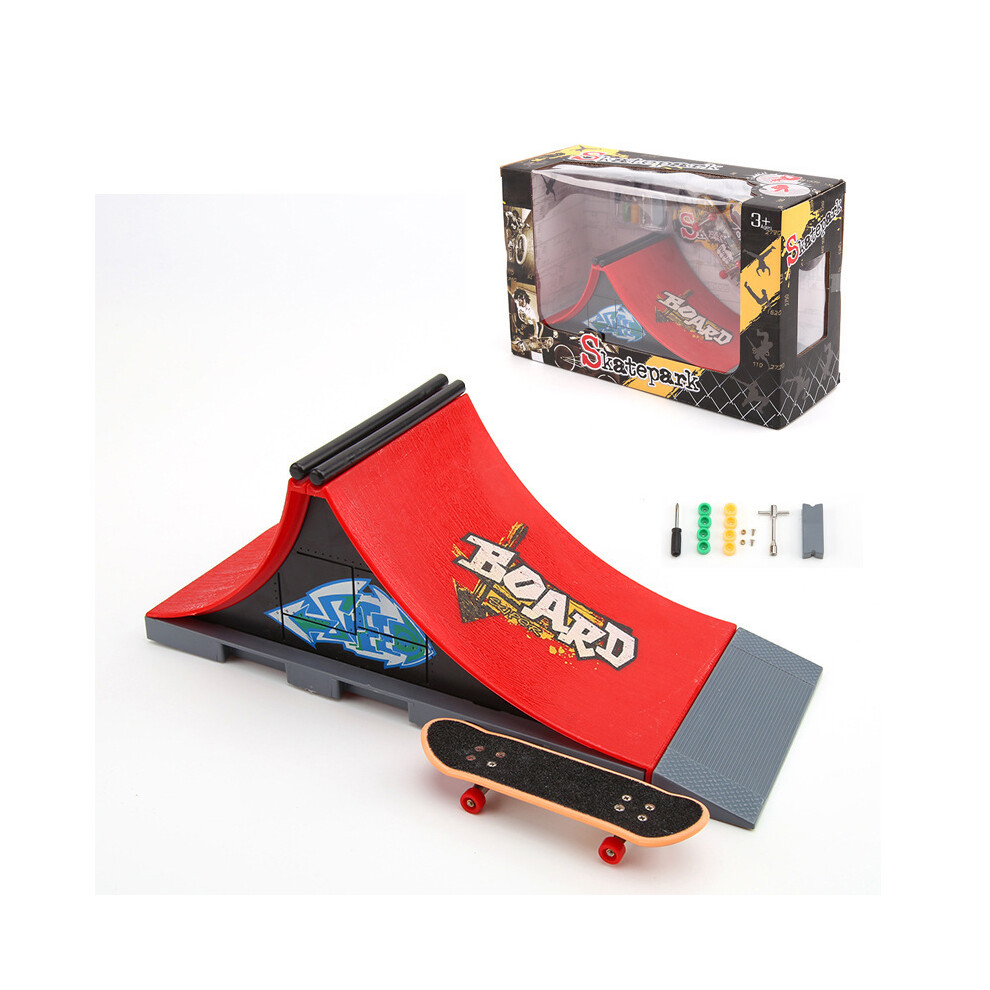 Neon Mega Park Skateboard 1 Piece Creator Customizable Glow In The Dark Ramp with Two Keys, Kids Toy for Boys and Girls Ages 6 and Up.-image-OPC-PH7Z2KH-NEW