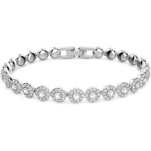 Angelic Crystal Jewelry Collection, Rhodium Tone Finish, Blue Crystal, Pink Crystal, Clear Crystal