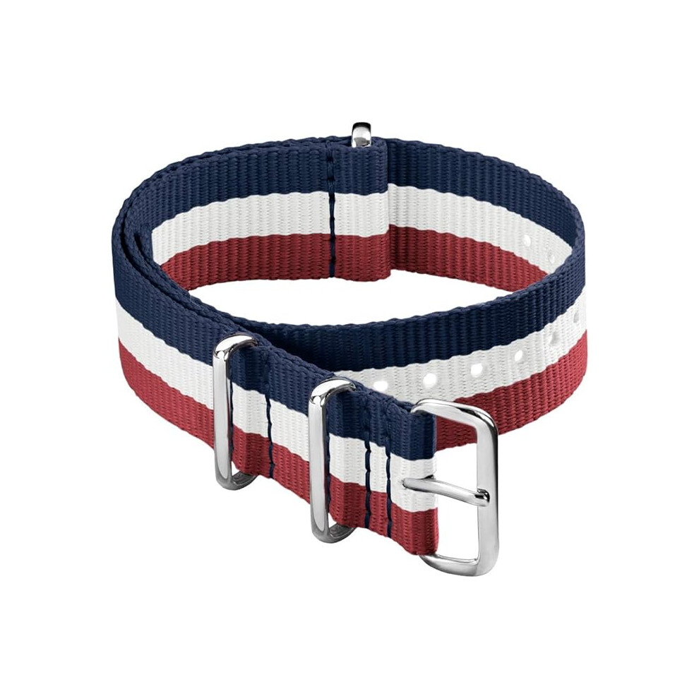 Watch Straps (20mm)Classic NATO Style Nylon Watch Strap - Choice of Color and Size