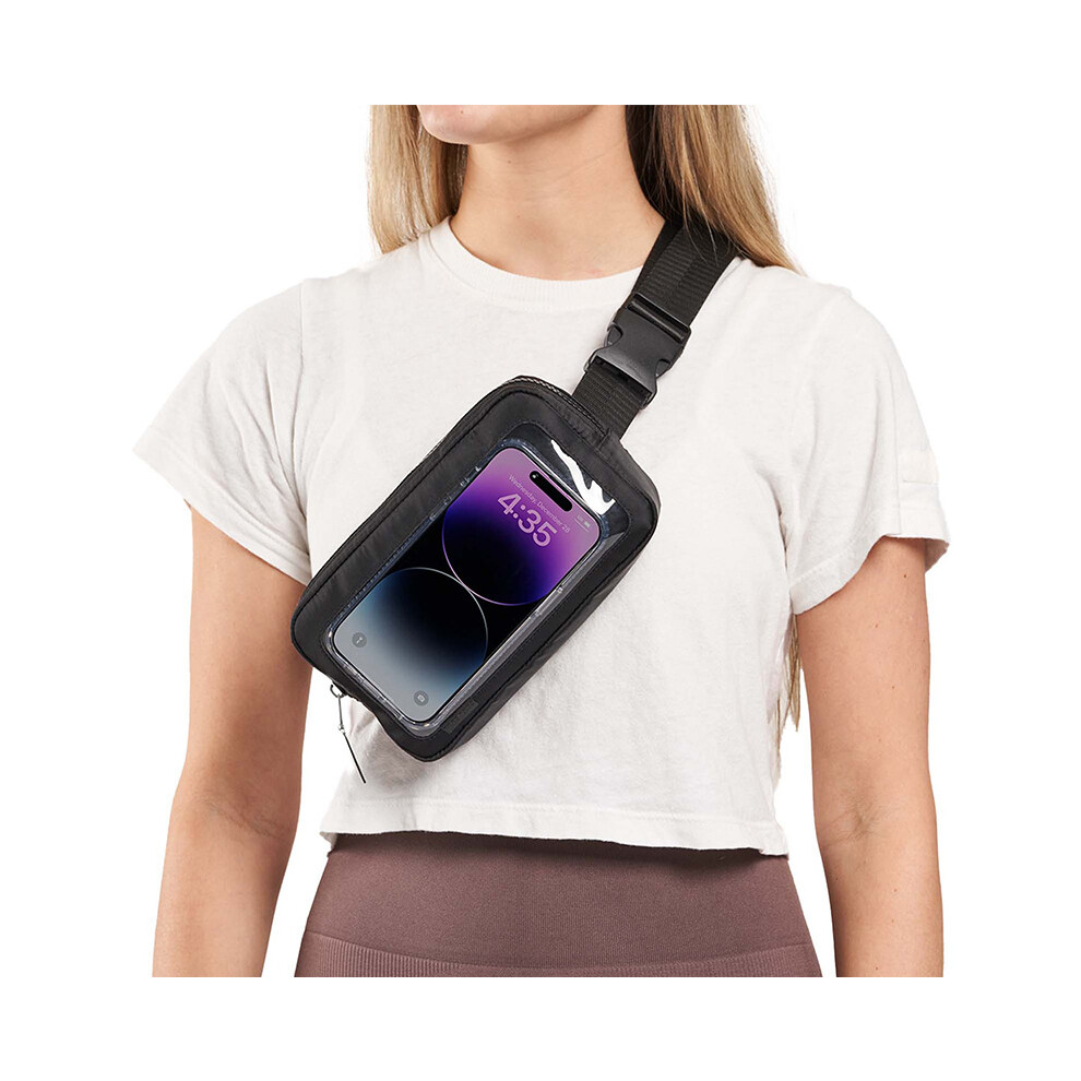 Fanny Packs (Black)for Men and Women, Water Resistant Sports Waist Pack Bag Bum Bag for Travel Hiking Running-image-OPC-PH7ZNMV-NEW