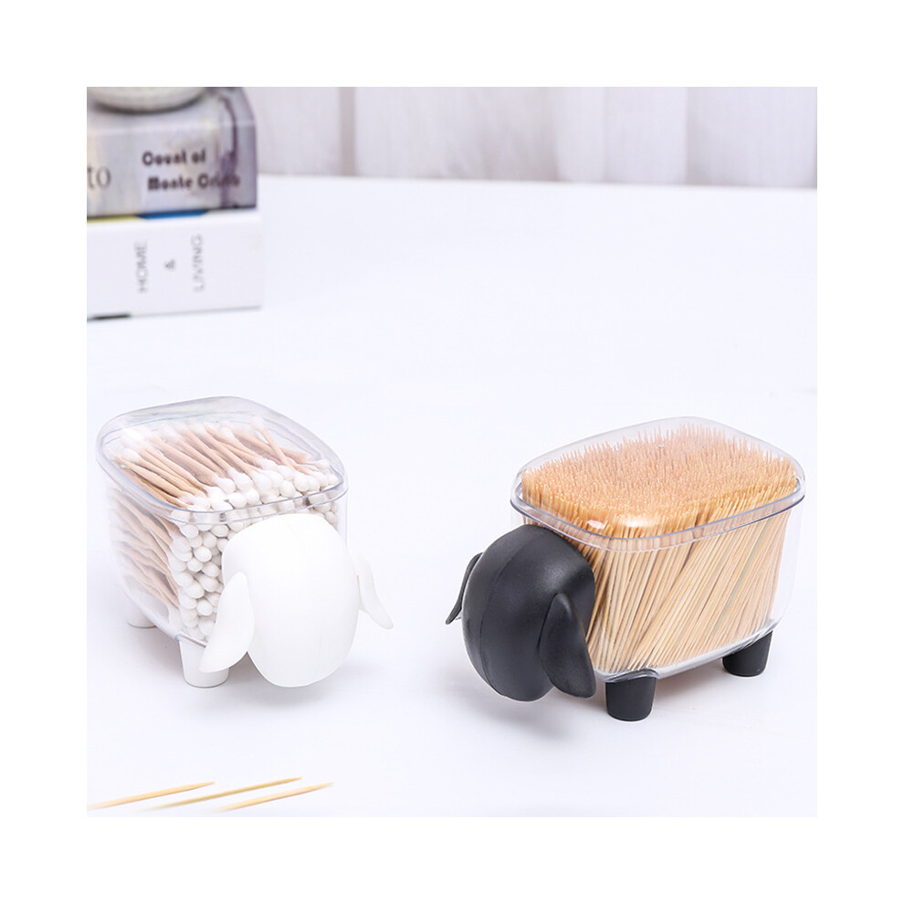 Stationery Toothpicks Sundries Desktop Storage Box Transparent Visible Sheep Cosmetic Box-image-OPC-PH7ZPHZ-NEW