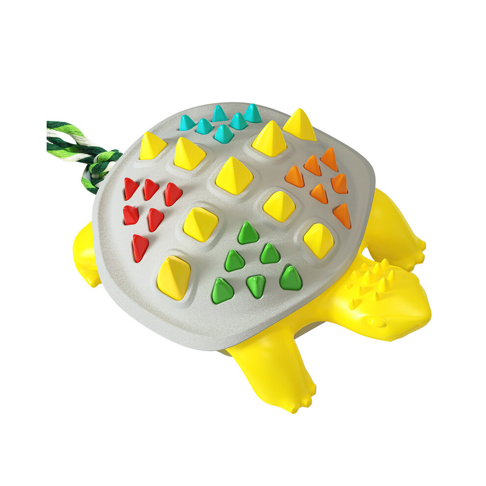 Multifunction Dog Molar Toy, Yellow and Whiteï¼Dog Chew Toys Cleaning Teeth with Dental Care Function for Large and Medium Dogs Interactive Toys-image-OPC-PH7ZSCG-NEW