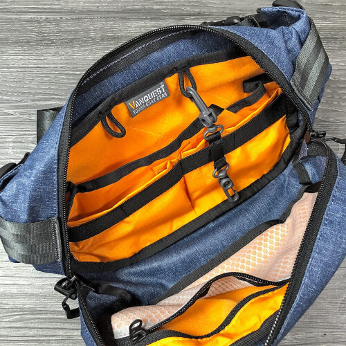 Dendrite-Large Waist Pack (Solid Black) 2