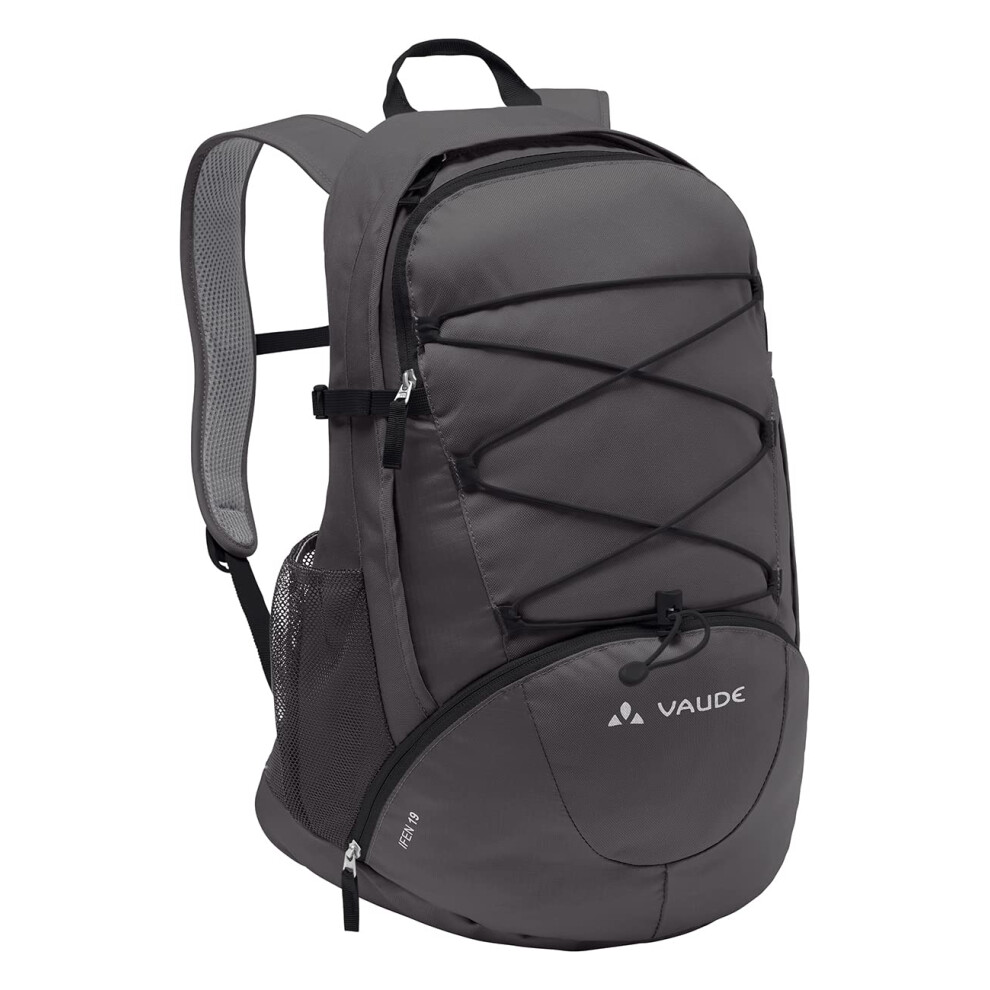 VAUDE Ifen 19 Hiking Backpack, Grey (Iron), Standard Size