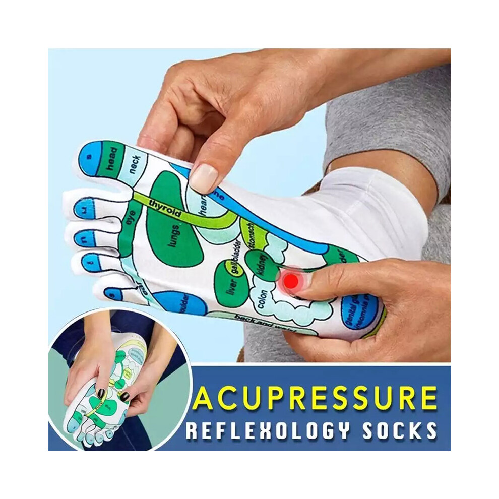 Reflexology socks, 1 pair - Simple reflexology for home, reflexology socks-image-OPC-PH7ZVCG-NEW