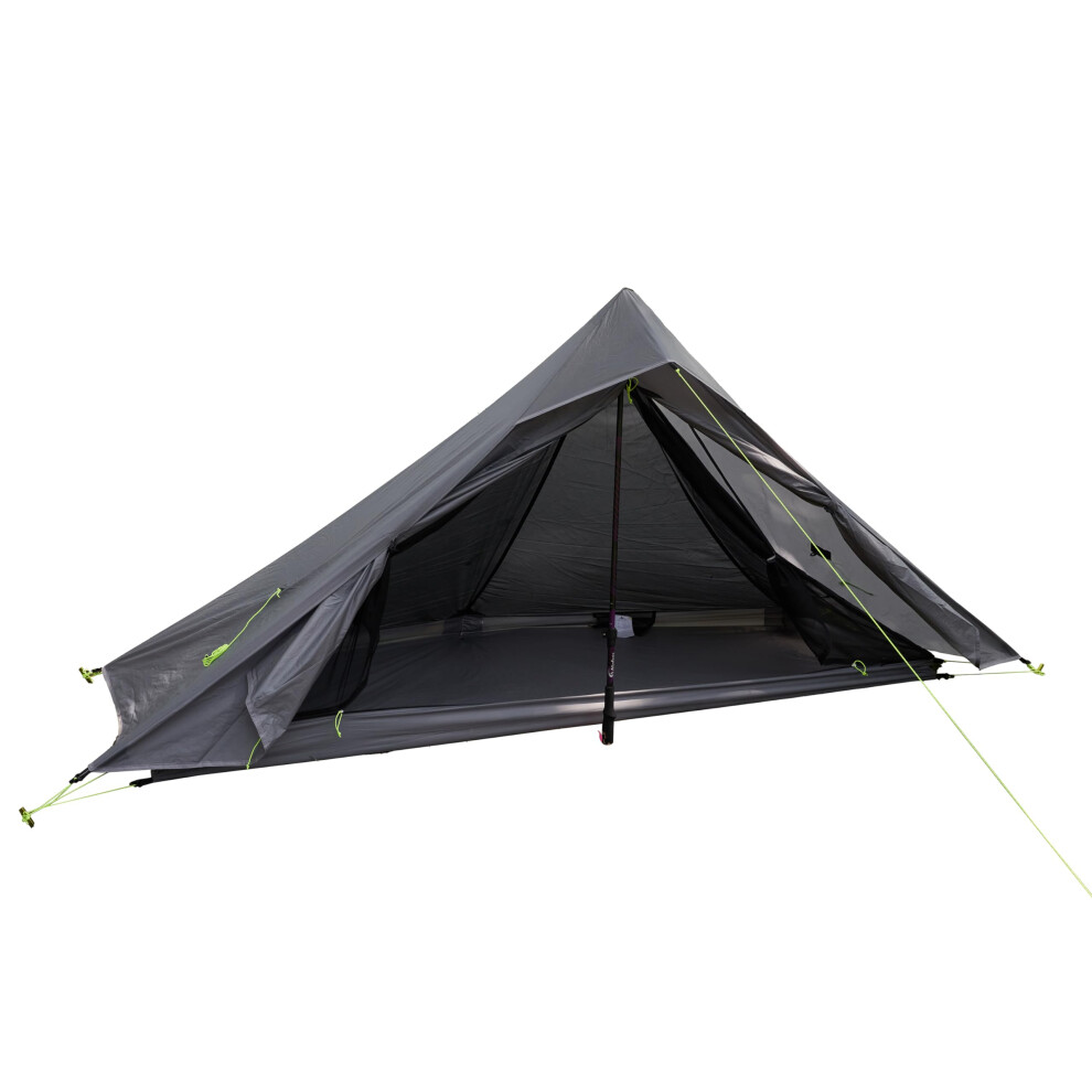 Nature Link Altair One Ultralight Backpacking Tent, 1 Person Trekking Pole Backpacking Tent, Waterproof, Compact, 3 Season, Double Wall Shelter for