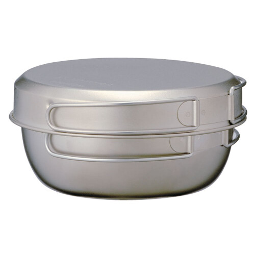 Snow Peak 3 Piece Titanium Cookset 2