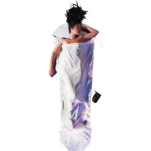 COCOON - Premium - Silk/Egyptian Cotton MummyLiner - Natural