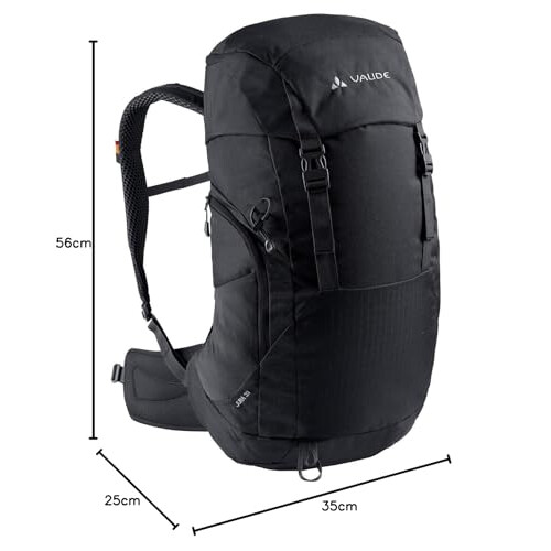 VAUDE Vaude Jura 32 Backpack30-39L - Black, One Size 2