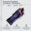 Cocoon TravelSheet Ripstop Silk, purple 3