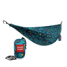 Grand Trunk TrunkTech Double Hammock | Portable Camping Hammock | Accessories for Outdoor, Indoor, Hiking Camping, Backpacking, Travel, Backyard,