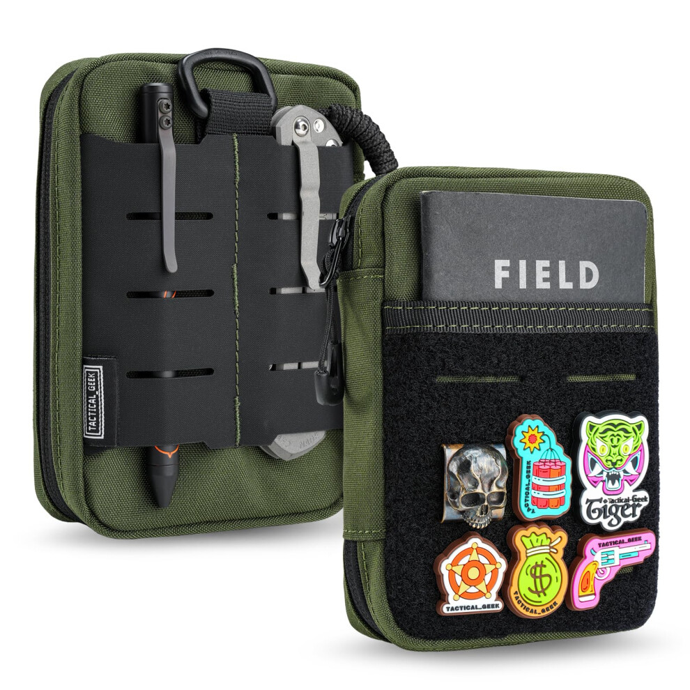 Tactical Geek E3.0 Edc Compact Waist Organizer, Men's Edc Pouch For Multitools, Green 5051220228885
