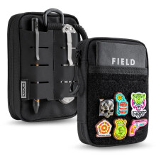 TACTICAL GEEK Block E3.0 EDC Compact Waist Pocket Pouch, Men EDC Pouch Organizer, Multi-Purpose Molle Tool Pouch for Multitools, Utility Tool