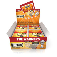 HotHands Toe Warmers - Durable, Odourless, Air Activated - Up to 8 Hours of Heat - 40 Pairs