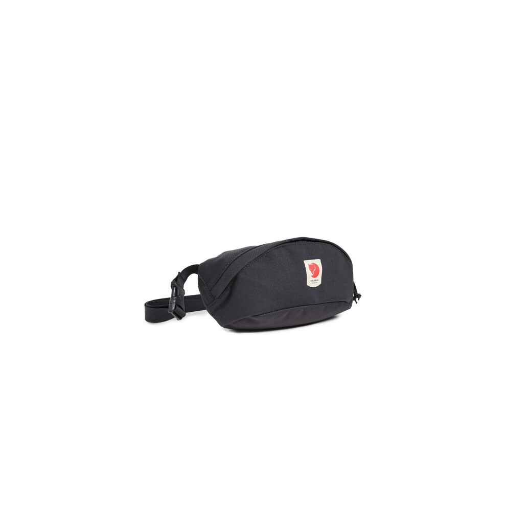 Fj?llr?ven Unisex Adult Ulv? Hip Pack Medium - Black, 28 x 10 x 12 cm/2 Litre, One Size