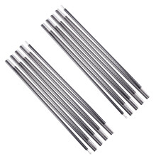 Azarxis Tent Pole Replacements Shock Corded Aluminum Support Rod Kit Adjustable Tent Accessories Equipment for Camping Hiking Backpacking Trekking