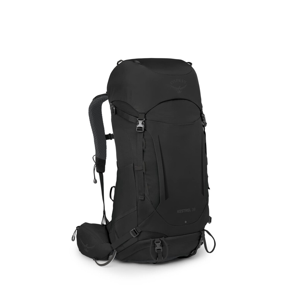 Osprey Kestrel 38 Men's Backpacking Backpack Black S/M