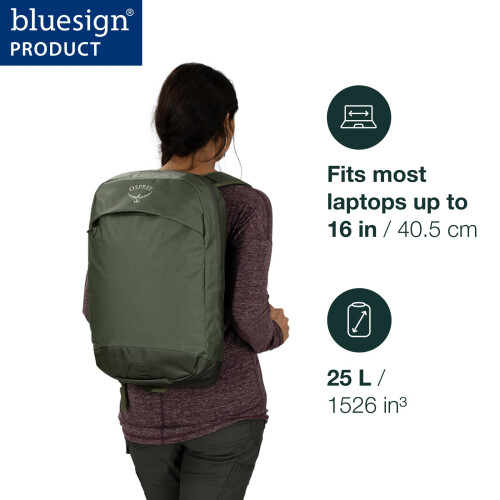 Osprey Europe Osprey Transporter Panel Loader Unisex Lifestyle Backpack Tan Concrete O/S 1