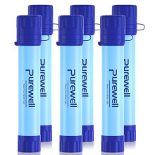 Personal Water Filter Portable Water Filtration Straw Emergency Outdoor Survival Gear Water Purifier for Camping Hiking Travel Backpacking