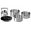 Vango Vango Cook Set - Aluminium Camping Cookware Set - Silver 1