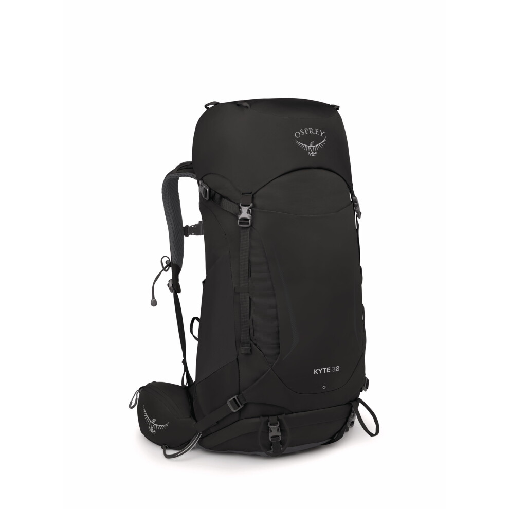 Osprey Kyte 38 Womens Backpacking Backpack Black WM/L
