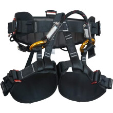 Climbing Harness, Half Body Tree Climbing Harness Men,Thicken Widen Protect Waist Safety Harness for Arborist Harness,Working Rescuing at Height