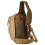 Mil-Tec United States Assault Backpack, One Strap, Small, Coyote 2