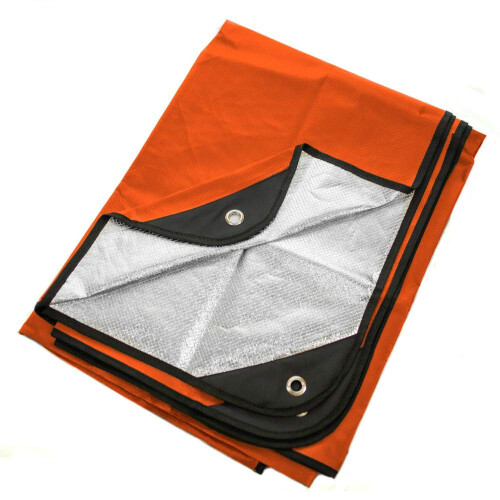 Arcturus All Weather Outdoor Survival Blanket All Purpose,Thermal,Reflective Orange