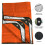 Arcturus All Weather Outdoor Survival Blanket All Purpose,Thermal,Reflective Orange 2