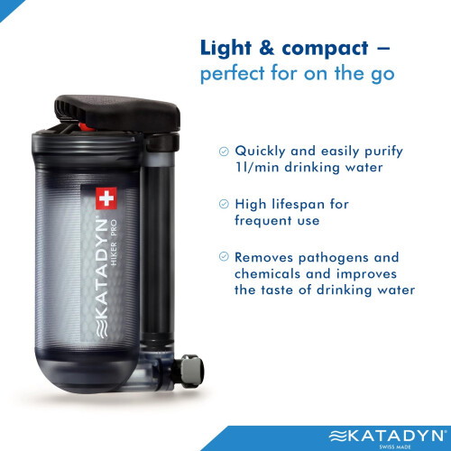 Katadyn Water Filter's Hiker Pro transparent 2
